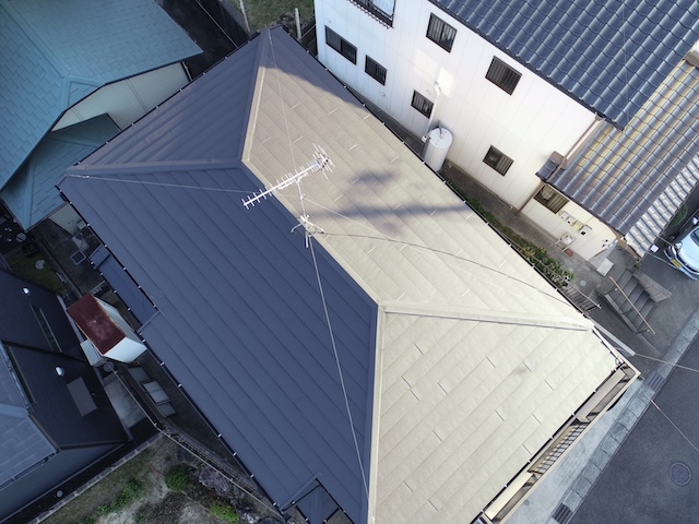 屋根の様子・別角度